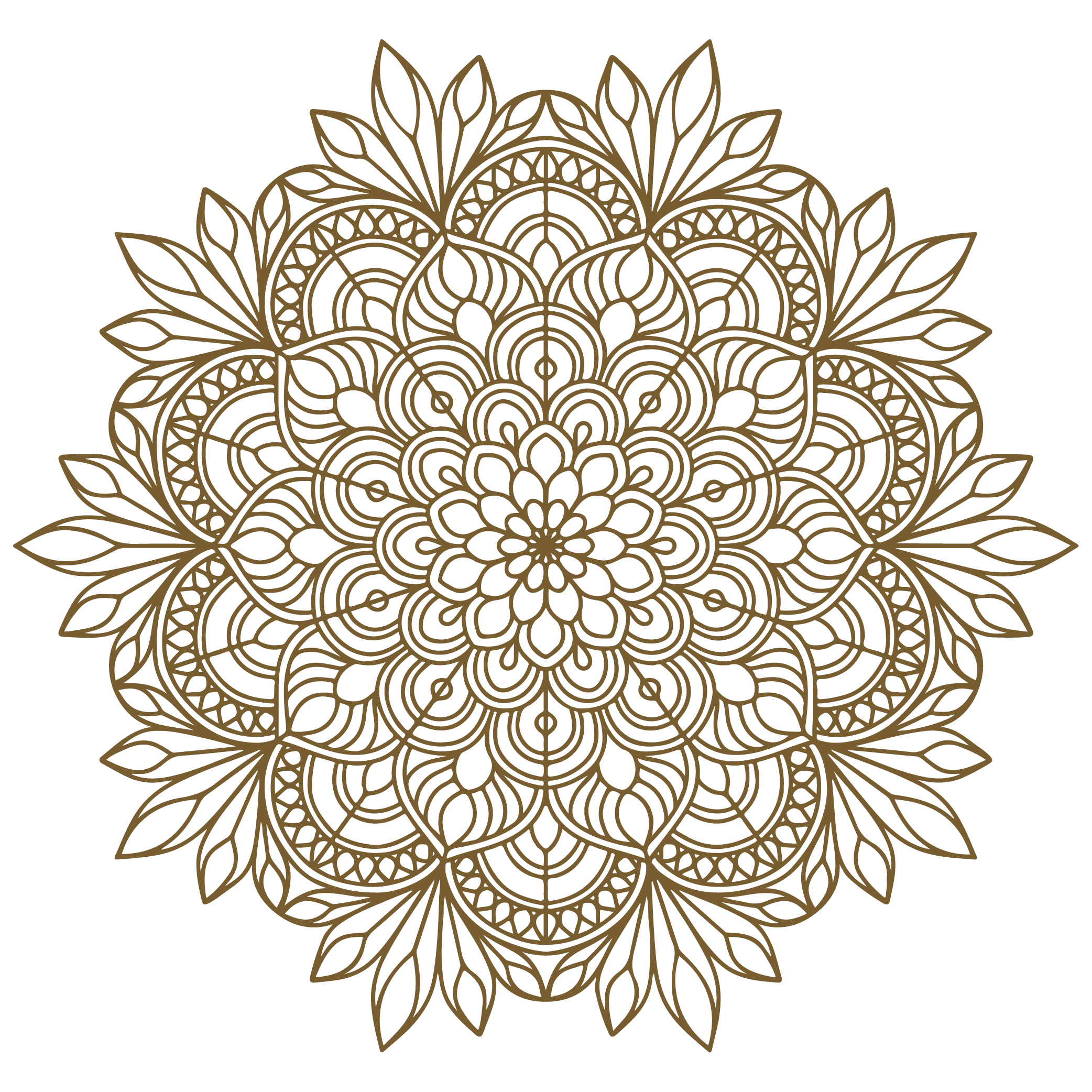 Mandala decoration